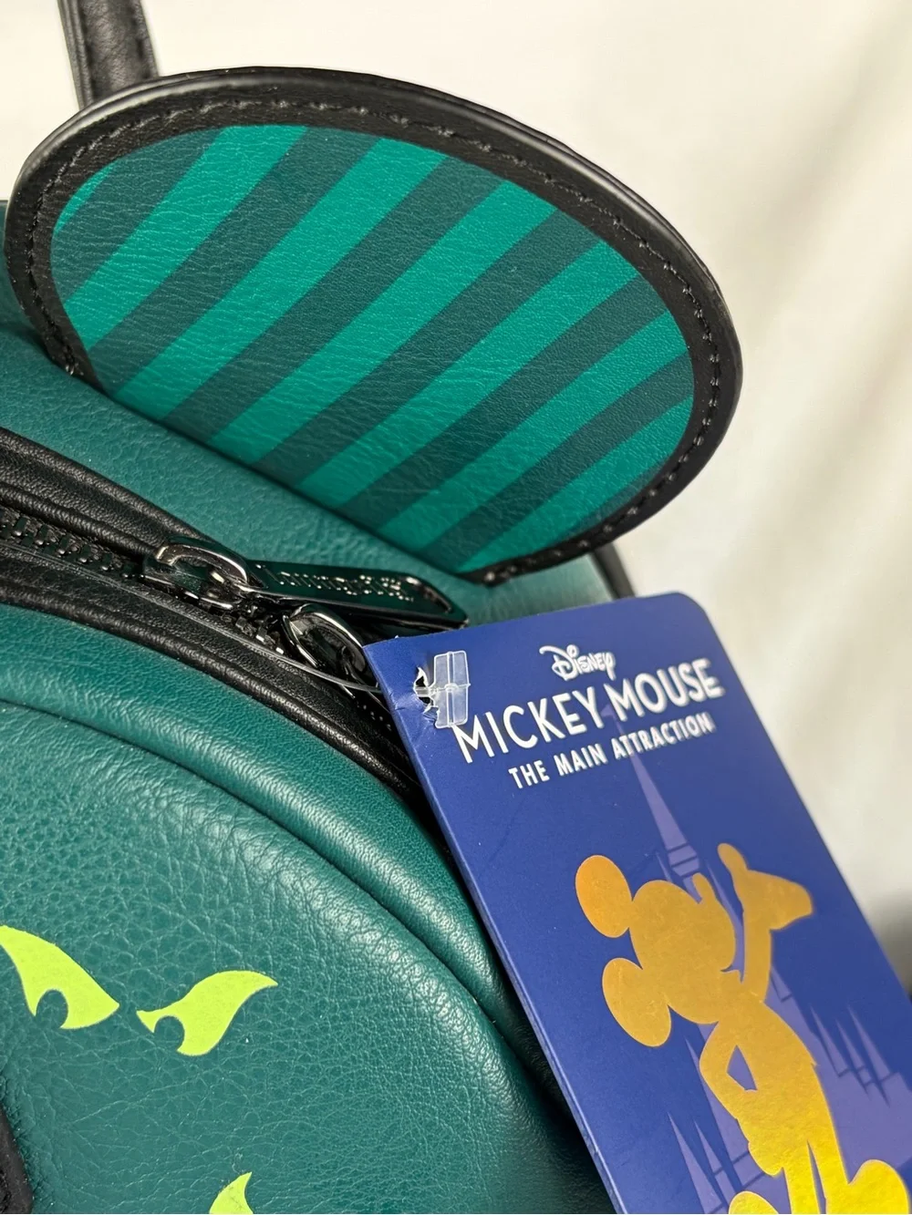 Mickey Mouse Main Attraction Haunted Mansion Loungefly Backpack 50th Limited